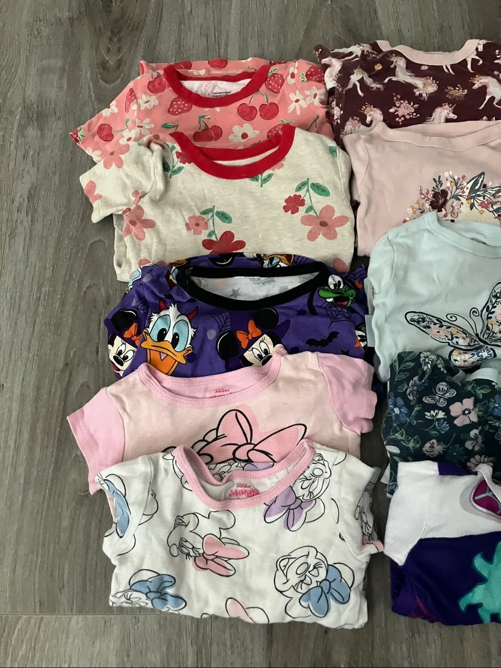Toddler Girls PJS Set | Bundle of 14 Sets | 2-3